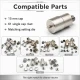61 Rivet 15 mm (0.59") Cap Single Cap Rivet Setting Die for 12 mm (0.47") Back Cap Rivets - Professional Installation Tool