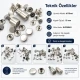61 Rivet 15 mm (0.59") Cap Single Cap Rivet Setting Die for 12 mm (0.47") Back Cap Rivets - Professional Installation Tool