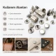 61 Rivet 15 mm (0.59") Cap Single Cap Rivet Setting Die for 12 mm (0.47") Back Cap Rivets - Professional Installation Tool