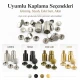 61 Double Cap Rivet Setting Die for 15 mm (0.59") Front Cap and 12 mm (0.47") Back Cap Rivets Installation Tool