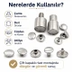 61 Double Cap Rivet Setting Die for 15 mm (0.59") Front Cap and 12 mm (0.47") Back Cap Rivets Installation Tool