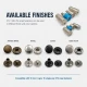 10mm VT2 Snap Fastener Installation Tool - Press Die for Leatherworking and Accessory Design