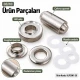 12 mm (0.47 in) Stainless Steel Eyelet Hand Punch and Setting Tool KLP2IN1-26