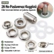 12 mm (0.47 in) Stainless Steel Eyelet Hand Punch and Setting Tool KLP2IN1-26
