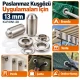 28 No Paslanmaz Kuşgözü Elde Vurmalı Delme ve Çakma Aparatı – 13 mm KLP2IN1-28