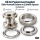 40 mm 66 No Paslanmaz Kuşgözü Elde Vurmalı Delme ve Çakma Aparatı KLP2IN1-66