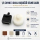 Oval Eyelet Punching Die 15 mm / 0.59 in KLPK0015OVLDELNO3 for precise grommet installation on various materials