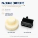 Oval Eyelet Punching Die 20 mm / 0.79 in for installing grommets in fabric, leather, and paper