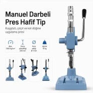 Manual Impact Press Light Type – Eyelet, Snap and Jeans Button Application Press M00100