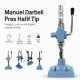 Manual Impact Press Light Type for Eyelet, Snap Fastener and Jeans Button Application - M00100,