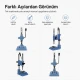 Manual Impact Press Light Type for Eyelet, Snap Fastener and Jeans Button Application - M00100,