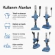 Manual Impact Press Light Type for Eyelet, Snap Fastener and Jeans Button Application - M00100,