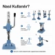 Manual Impact Press Light Type for Eyelet, Snap Fastener and Jeans Button Application - M00100,
