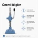 Manual Impact Press Light Type for Eyelet, Snap Fastener and Jeans Button Application - M00100,