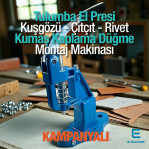 Fastening Machine Eyelet Snap Cloth Coating Button Application Machine M0099