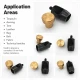 15 mm / 0.59 in Hole Punching Die for large hole preparation in tarpaulin, awning fabric, tents, leather, bags, and