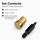 2 mm / 0.08 in Hole Cutter for precise cutting in leather, fabrics, and micro hardware