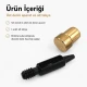 2 mm / 0.08 in Hole Cutter for precise cutting in leather, fabrics, and micro hardware