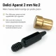 2 mm / 0.08 in Hole Cutter for precise cutting in leather, fabrics, and micro hardware