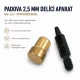 Hole Cutter 2.5 mm - 0,10" Hole Puncher No 2.5 PDV00025DEL