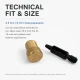 Hole Cutter 2.5 mm - 0,10" Hole Puncher No 2.5 PDV00025DEL