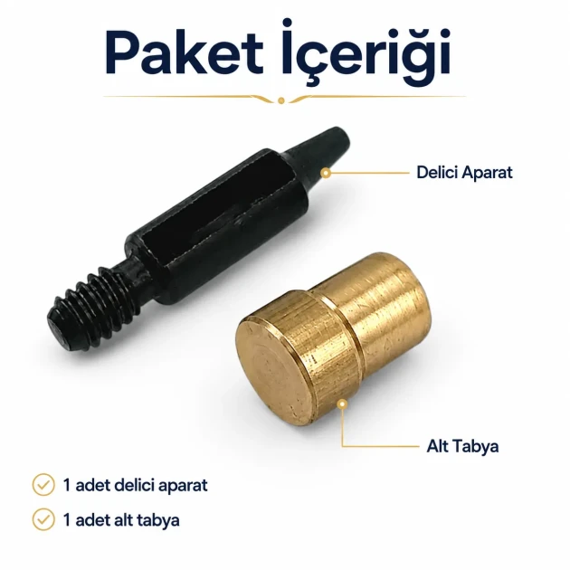 3 mm hole cutter for leather, fabric, and craft materials, ideal for jewelry and garment detailing
