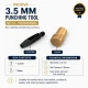 Hole Cutter 3.5 mm - 0,14" Hole Puncher No 3.5 PDV00035DEL