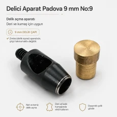 Padova Hole Cutter 9 mm / 0.35 in PDV00090DEL