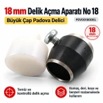 18 mm Delik Açma Aparatı No 18 – Büyük Çap Padova Delici PDV00180DEL