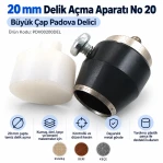 20 mm Delik Açma Aparatı No 20 – Büyük Çap Padova Delici PDV00200DEL