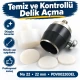 22 mm profesyonel delik açma aparatı PDV00220DEL