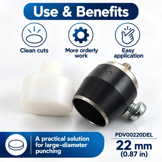 22 mm profesyonel delik açma aparatı PDV00220DEL