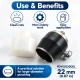 22 mm profesyonel delik açma aparatı PDV00220DEL