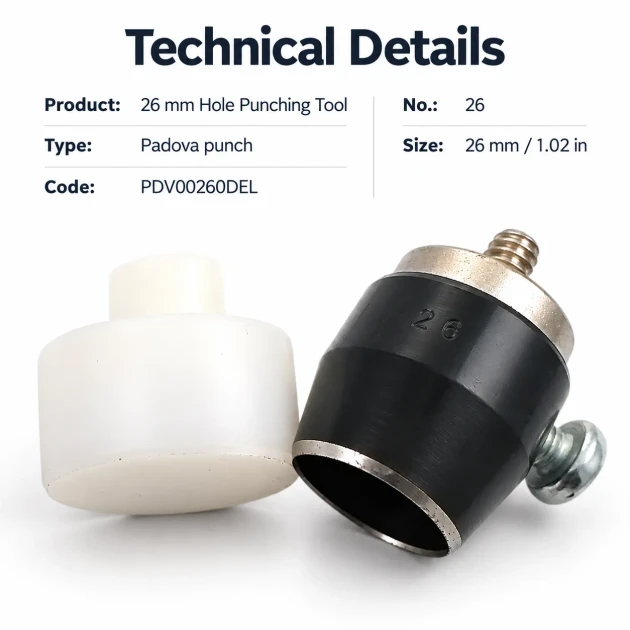 26 mm delik açma aparatı PDV00260DEL