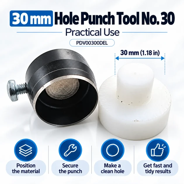 30 mm delik açma aparatı PDV00300DEL
