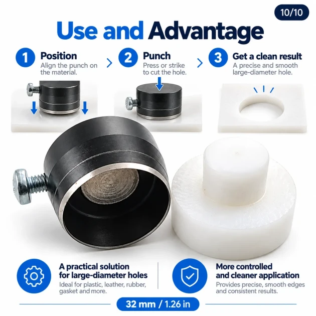 32 mm delik açma aparatı PDV00320DEL