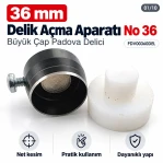 36 mm Delik Açma Aparatı No 36 – Büyük Çap Padova Delici PDV00360DEL