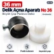 36 mm delik açma aparatı PDV00360DEL