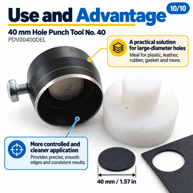 40 mm delik açma aparatı PDV00400DEL