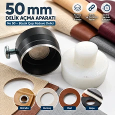 50 mm Delik Açma Aparatı No 50 – Büyük Çap Padova Delici PDV00500DEL