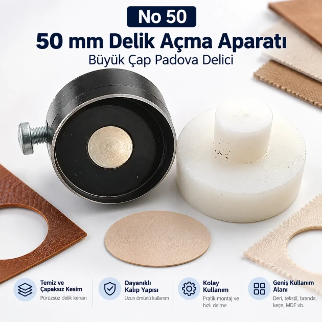 50 mm delik açma aparatı PDV00500DEL