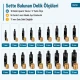 1–15 mm Padova Hole Cutter Collection with 18 Cutter Sets and Long-Handle Striking Tool, ideal for creating precise holes