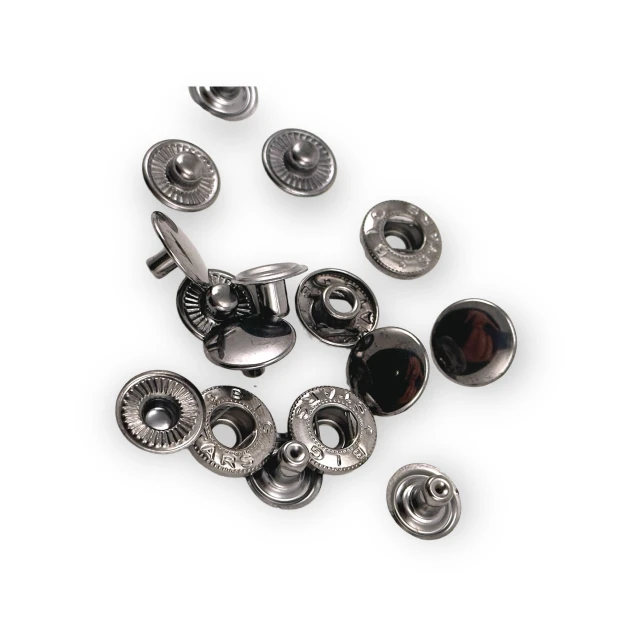 15 mm 3/4" Alpha Snap Fasteners Brass Button C0001PR