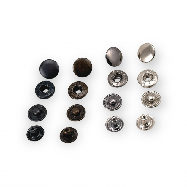 Snap Fasteners 3/4" 15mm Alpha Snap Button C0001 Snap Fasteners 3/4" 15mm Alpha Snap Button C0001