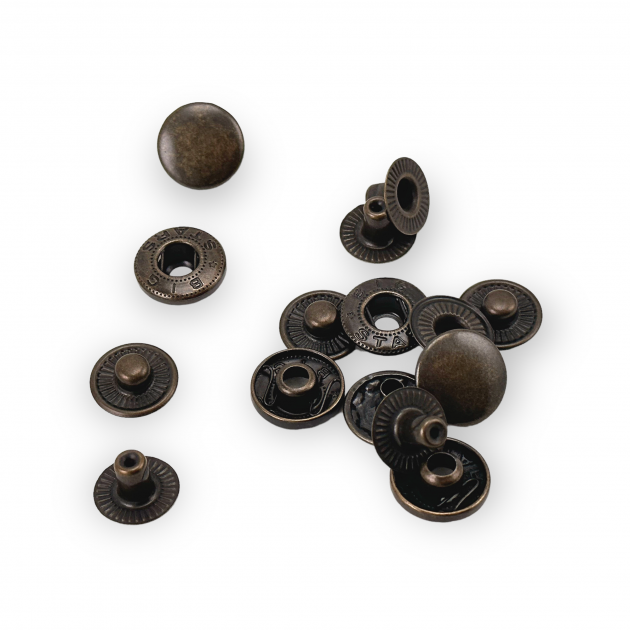 Snap Fasteners 3/4" 15mm Alpha Snap Button C0001 Snap Fasteners 3/4" 15mm Alpha Snap Button C0001