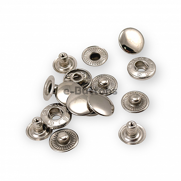 Snap Fasteners 3/4"  15mm Alpha Snap Button C0001