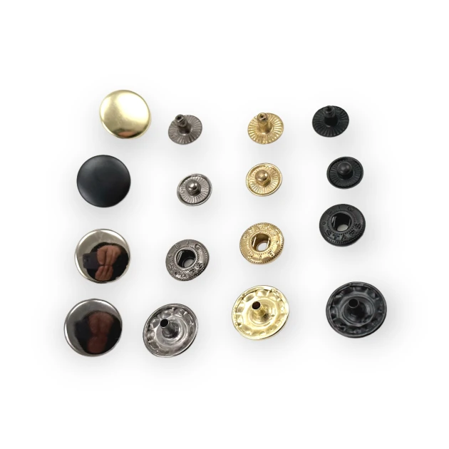 Snap Fastener 15 mm 3/4" 54 System Set of 4 - 144 pcs C00016