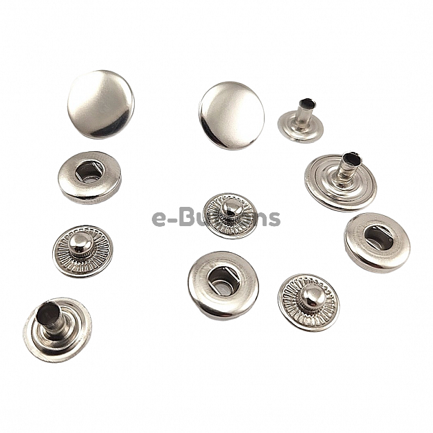 Snap Fasteners 15 mm 3/4" Stainless 54 System C00016P