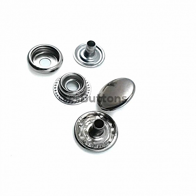 Snap Fasteners 15 mm 61 System Stainless C0004P