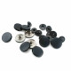 Snap Fastener 16 mm 5/8" Metal Black Coat Snap Buttons C0005 Snap Fastener 16 mm 5/8" Metal Black Coat Snap Buttons C0005